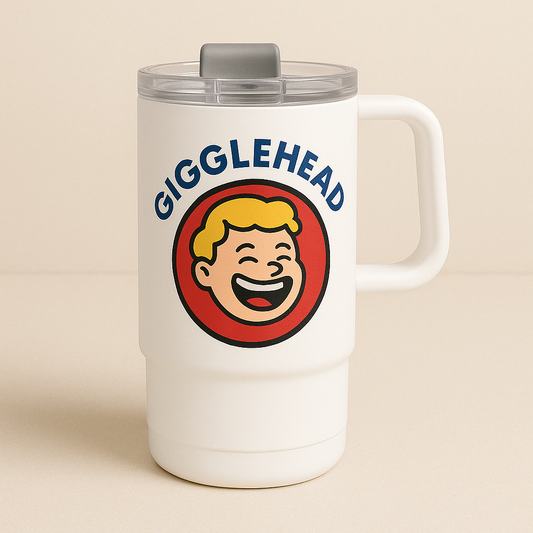 Gigglehead Tumbler – Sip, Smile, Repeat